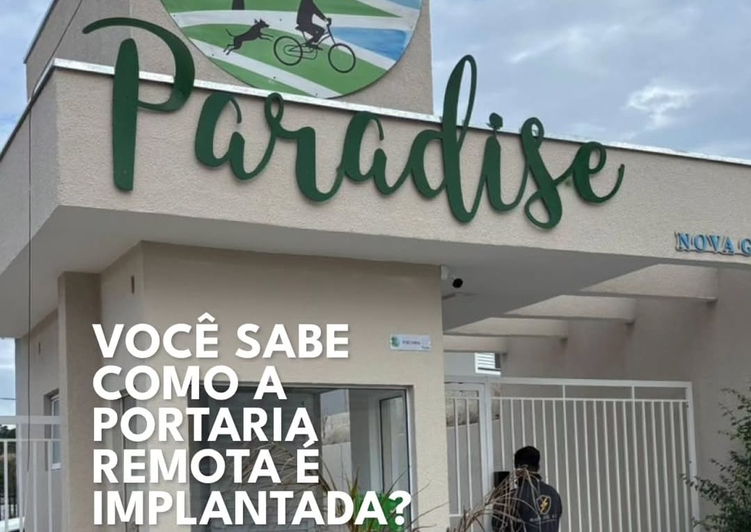 Fachada do condomínio Paradise atendido pela Raio